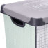 Контейнер для хранения с крышкой Home Серый Пластик (29 x 23,5 x 39 cm)