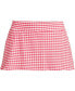 Фото #1 товара Women's Gingham Mini Swim Skirt Swim Bottoms
