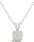 ფოტო #3 პროდუქტის Gemstone Pendant Necklace in Sterling Silver