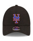 Men's Black New York Mets Alternate The League 9FORTY Adjustable Hat
