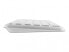 Delock 12703 - Full-size (100%) - RF Wireless - Membrane - QZERTY - White - Mouse included