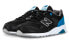 Фото #2 товара New Balance NB 580 复古 防滑耐磨 低帮 跑步鞋 男女同款 黑蓝色 / Кроссовки New Balance NB 580 MRT580MN