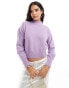 Фото #1 товара & Other Stories mock neck jumper in lilac