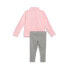 Фото #2 товара Puma TwoPiece Tricot Full Zip Track Jacket & Leggings Set Toddler Girls Size 3T