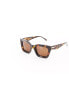 & Other Stories geometric rectangle sunglasses in brown tortoise shell