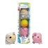LALABOOM Pipe Beads Sheep And 6-Piece Pigs
