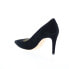 Фото #6 товара Bruno Magli Telma BW2TELA1 Womens Black Suede Slip On Pumps Heels Shoes 6.5