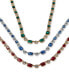 ფოტო #2 პროდუქტის Gold-Tone Siam Crystal Collar Necklace, 16" + 3" extender
