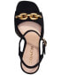 ფოტო #11 პროდუქტის Women's Nicolette Chain Trimmed Platform Sandals