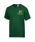 Фото #2 товара Men's Green Distressed Notre Dame Fighting Irish Vintage-Like Logo T-shirt