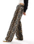 Фото #5 товара ASOS DESIGN Dad jean in leopard print