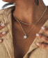 ფოტო #4 პროდუქტის Cubic Zirconia Mother of Pearl Fabienne Layered Necklace