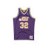 Фото #2 товара Utah Jazz Men's Hardwood Classic Swingman Jersey - Karl Malone