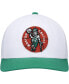 Фото #2 товара Men's White, Green Boston Celtics Hardwood Classics Core 2-Tone 2.0 Pro Snapback Hat