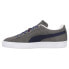 Фото #3 товара Puma Classic Suede X King Shark Lace Up Mens Grey Sneakers Casual Shoes 389536-
