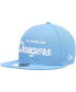 Фото #2 товара Men's Powder Blue Los Angeles Chargers Griswold Original Fit 9FIFTY Snapback Hat