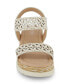 Фото #6 товара Little and Big Girls Arlo Lyssum Boho Look Wedge Sandals