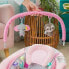 Bright Starts Cradling Bouncer Seat with Vibration and Melodies - Rosy Vines
