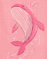 Фото #15 товара Пижама для девочек Carter's Трехдольный набор с китами