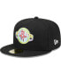 ფოტო #4 პროდუქტის Men's Black Houston Rockets Color Pack 59FIFTY Fitted Hat