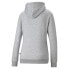 Puma Essentials Small Logo Pullover Hoodie Womens Grey Casual Outerwear 58679904