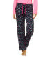 ფოტო #1 პროდუქტის Women's Printed Pajama Pants