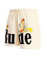 ფოტო #3 პროდუქტის Men's Cream Beavis and Butt-Head Rude Woven Shorts