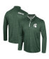 Men's Green Michigan State Spartans Wright Quarter-Zip Windshirt