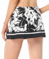 MICHAEL Women's Printed Cover Up Mini Skirt