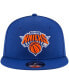 ფოტო #2 პროდუქტის Men's Blue New York Knicks Official Team Color 9FIFTY Snapback Hat