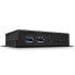 Lindy 43094 - USB 3.2 Gen 2 (3.1 Gen 2) Type-C - USB 3.2 Gen 2 (3.1 Gen 2) Type-A - USB 3.2 Gen 2 (3.1 Gen 2) Type-C - 10000 Mbit/s - Black - Metal - CE - FCC - RoHS - REACH