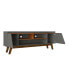 Marcus 62.99" Medium Density Fiberboard 5-Shelf TV Stand