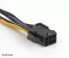Фото #5 товара Akasa AK-CB051 - 0.15 m - PCI-E (6-pin) - PCI-E (8-pin)