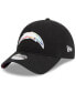 ფოტო #2 პროდუქტის Men's Black Los Angeles Chargers 2023 NFL Crucial Catch 9TWENTY Adjustable Hat