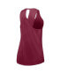 Фото #2 товара Women's Garnet Florida State Seminoles Primetime Open Back Tank Top