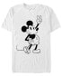 Фото #1 товара Men's Simple Mickey Short Sleeve Crew T-shirt