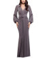 ფოტო #1 პროდუქტის Metallic Knotted Gown