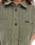 Фото #4 товара Columbia Blue Point creek corduroy shirt jacket in stone green