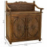 Sideboard Alexandra House Living Brown Iron Mango wood 42 x 85 x 70 cm