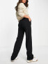 Фото #4 товара JDY straight leg tailored trousers in black