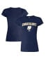 ფოტო #1 პროდუქტის Women's Navy Chase Elliott Rival T-shirt