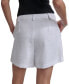ფოტო #2 პროდუქტის Women's Crinkled Darted-Waist Shorts