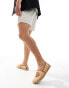 Фото #3 товара ASOS DESIGN espadrilles in stone weave