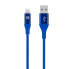 Lightning Cable Celly USBLIGHTCOLORBL Dark blue 1 m (1 Unit)