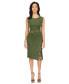 ფოტო #1 პროდუქტის Women's Astor Studded Side-Slit Midi Dress