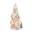 Decorative Figure House Christmas LED Light Music Pink White Green Beige Magnesium 25 x 52 x 15 cm