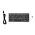 Фото #2 товара TKL-Tastatur BLUESTORK Bluetooth + 2,4 GHz PC Grau und Schwarz