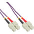 Фото #1 товара InLine Fiber Optical Duplex Cable SC/SC 50/125µm OM4 25m