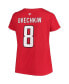 ფოტო #4 პროდუქტის Women's Alexander Ovechkin Red Washington Capitals Plus Size Name and Number Scoop Neck T-shirt