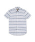 Men's Short Sleeve Linen Button Down Shirt